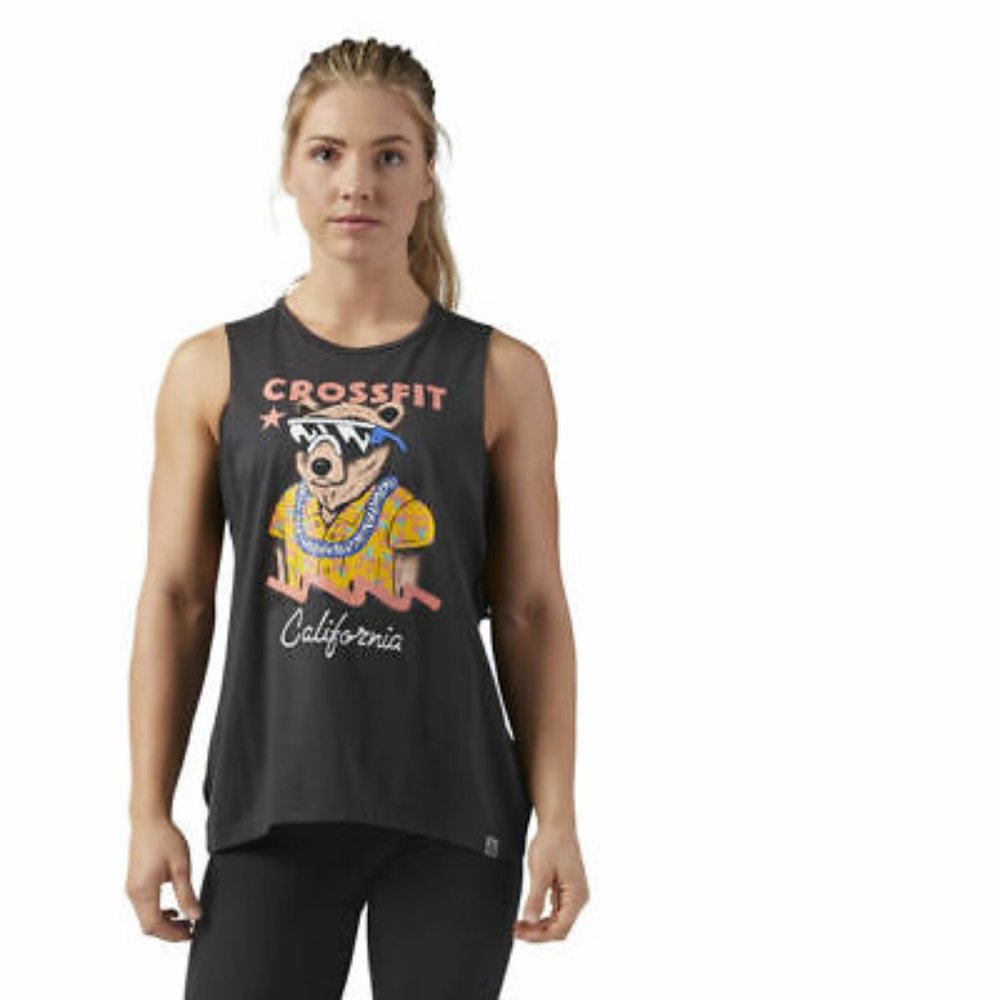 Reebok CrossFit California Bear Muscle Tank